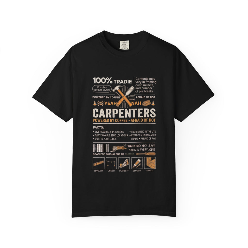 Carpenters Ingredients List T-Shirt