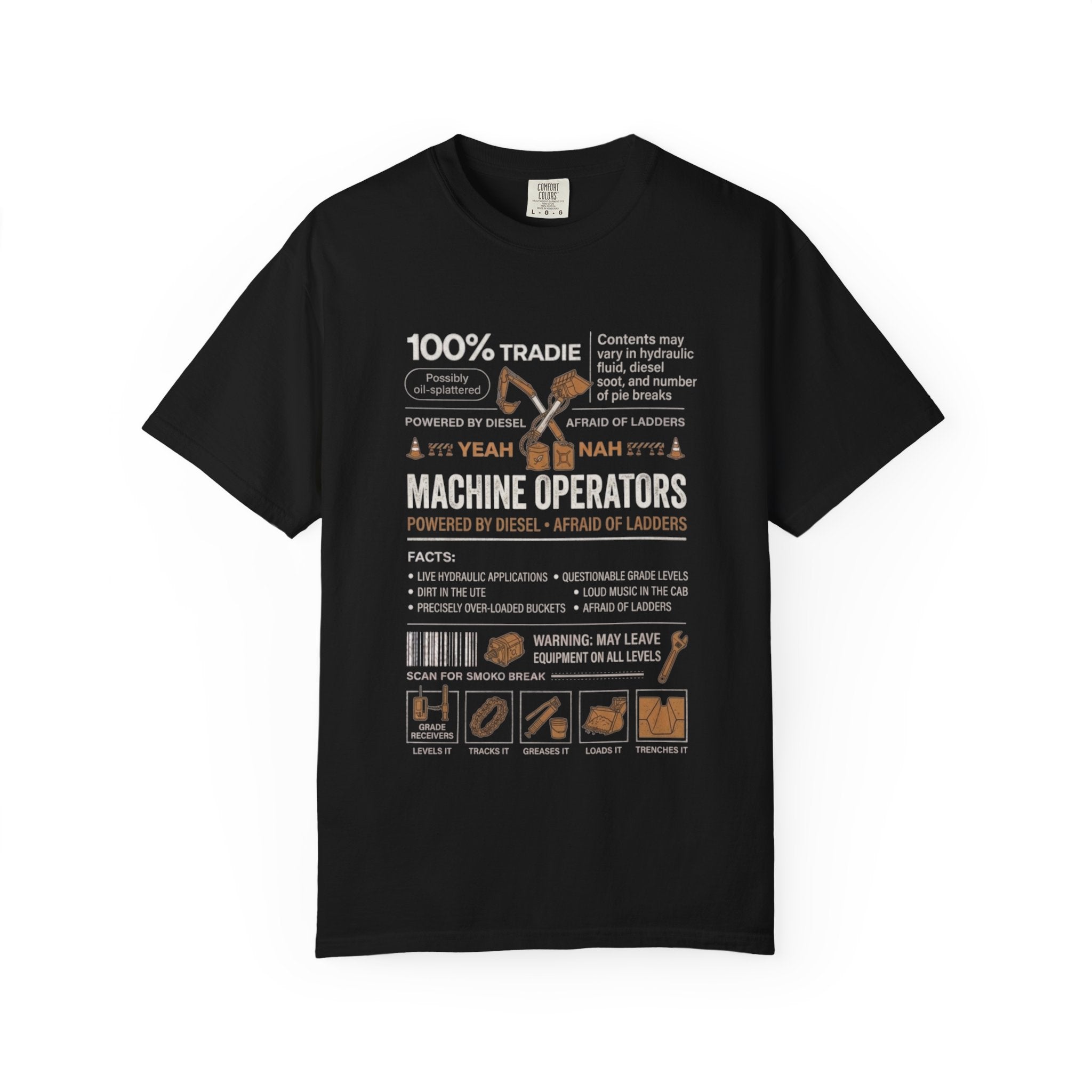 Machine Operators Ingredients List T-Shirt