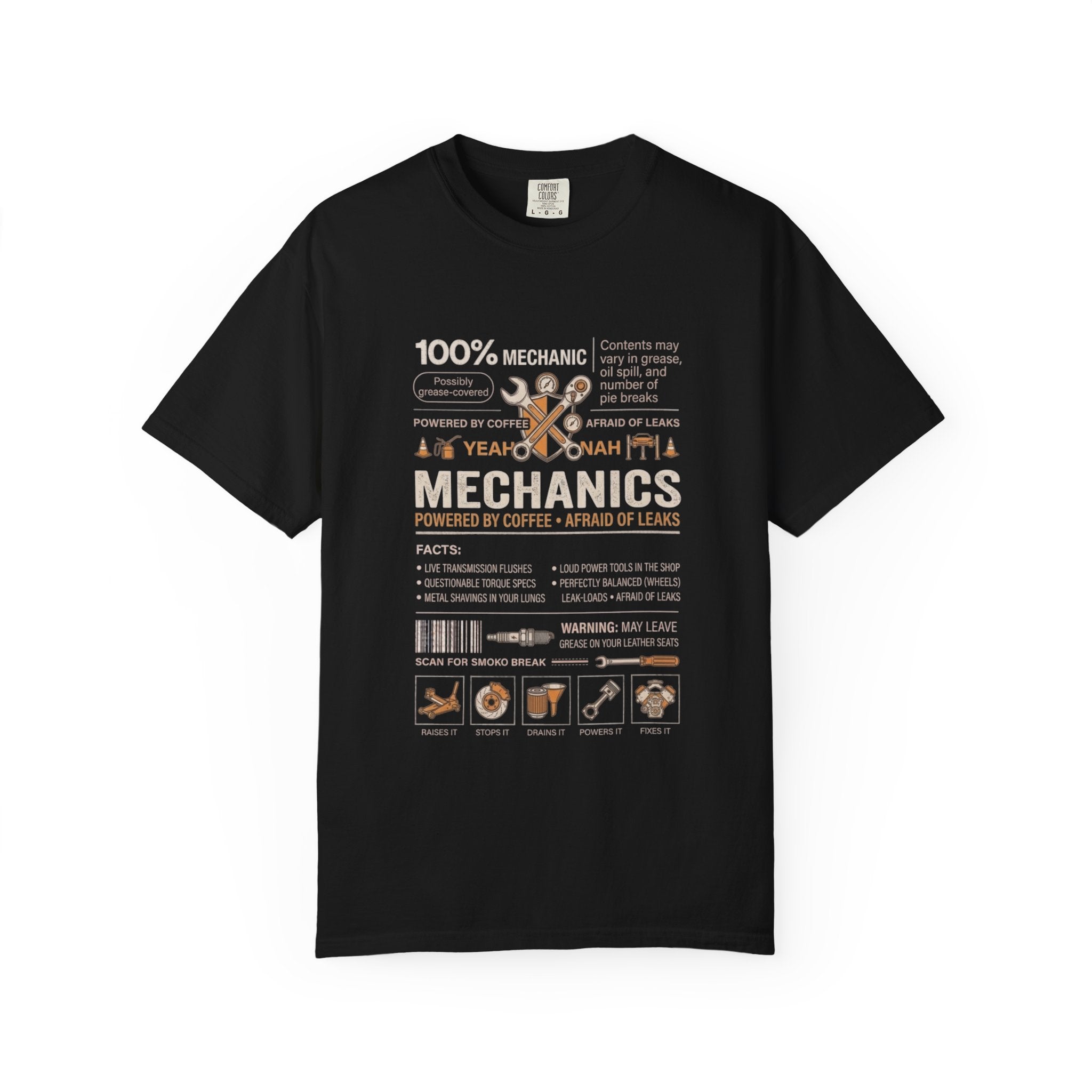 Mechanic Ingredient List T‑Shirt