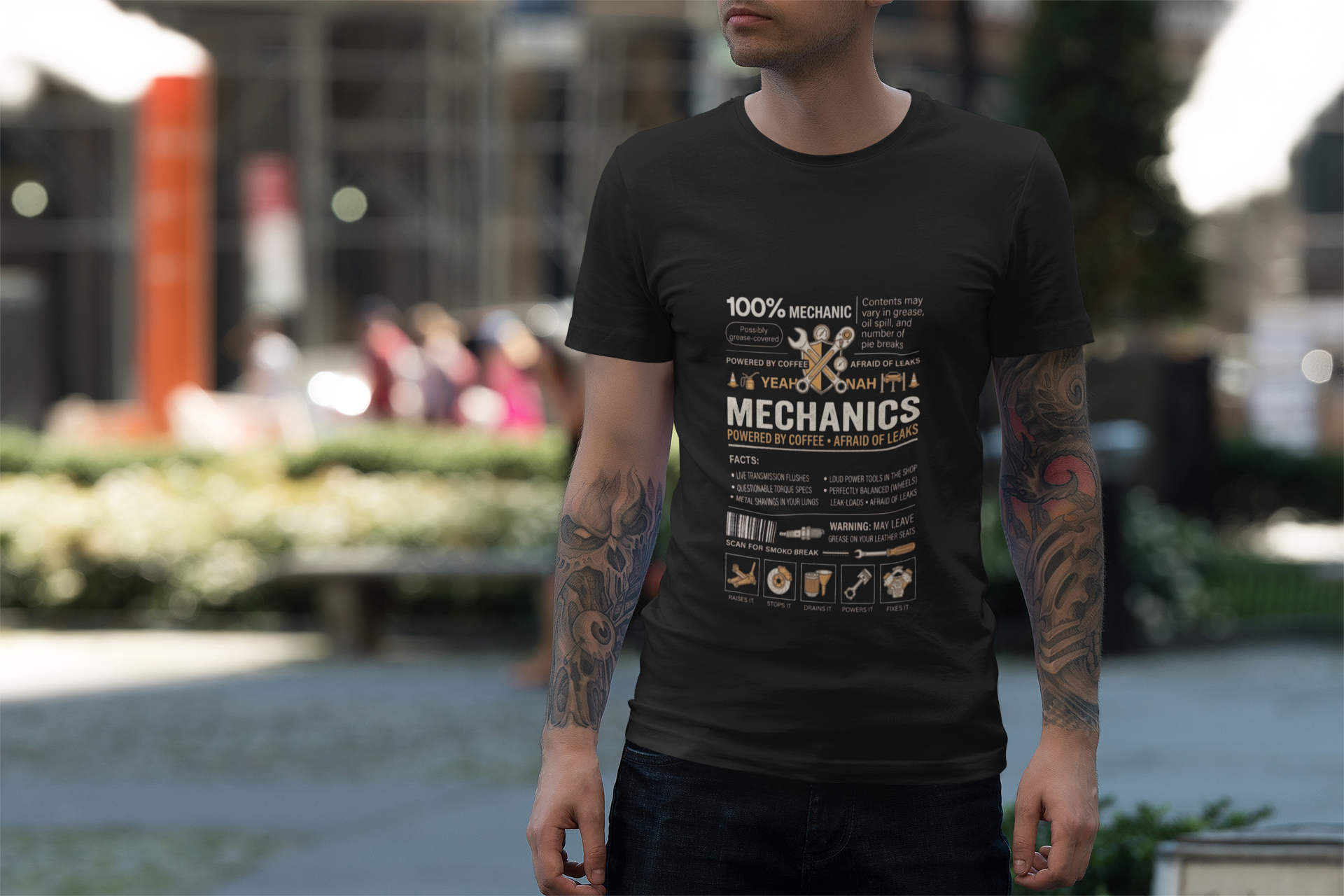 Mechanic Ingredient List T‑Shirt