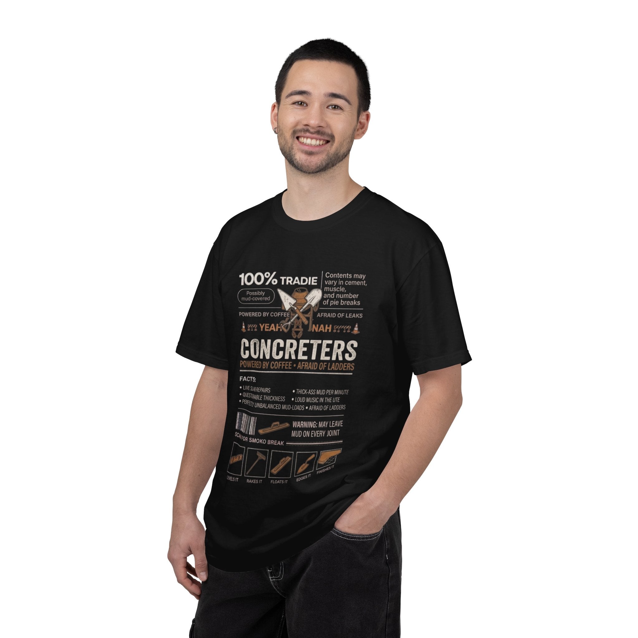 Concreters Ingredients List T-Shirt