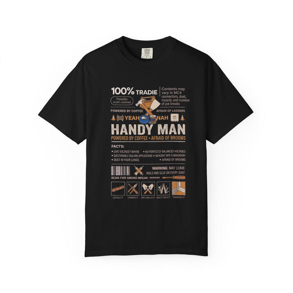 Handy Man Ingredient List T‑Shirt